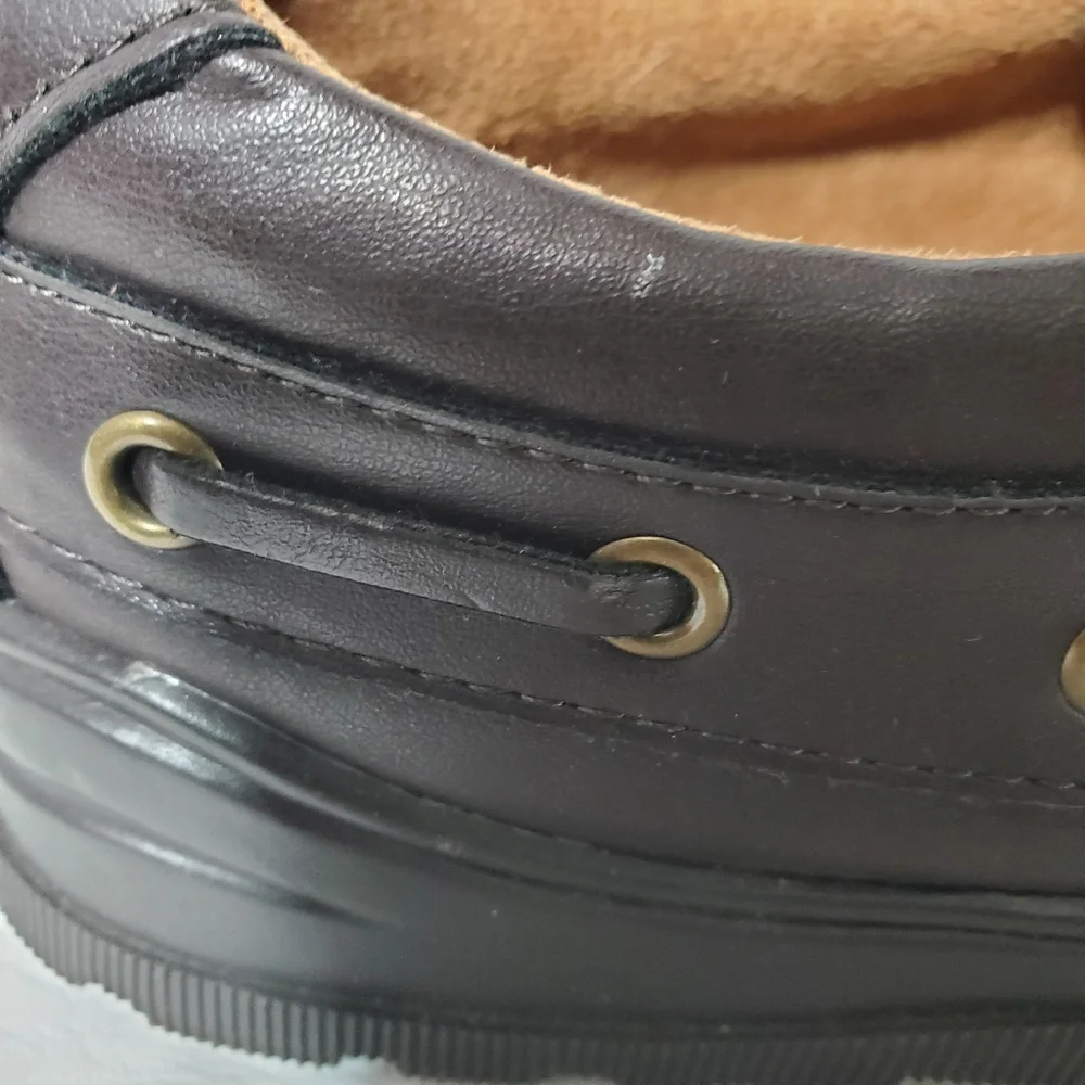 Childrens Place Brown Loafers Hook and Loop Shoes Boys Size 4
